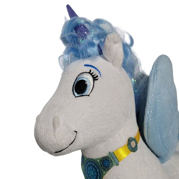 Disney Sofia the First Magic Sparkle Skye Unicorn 12 in Plush Pegasus NOT TESTED - Picture 5 of 7